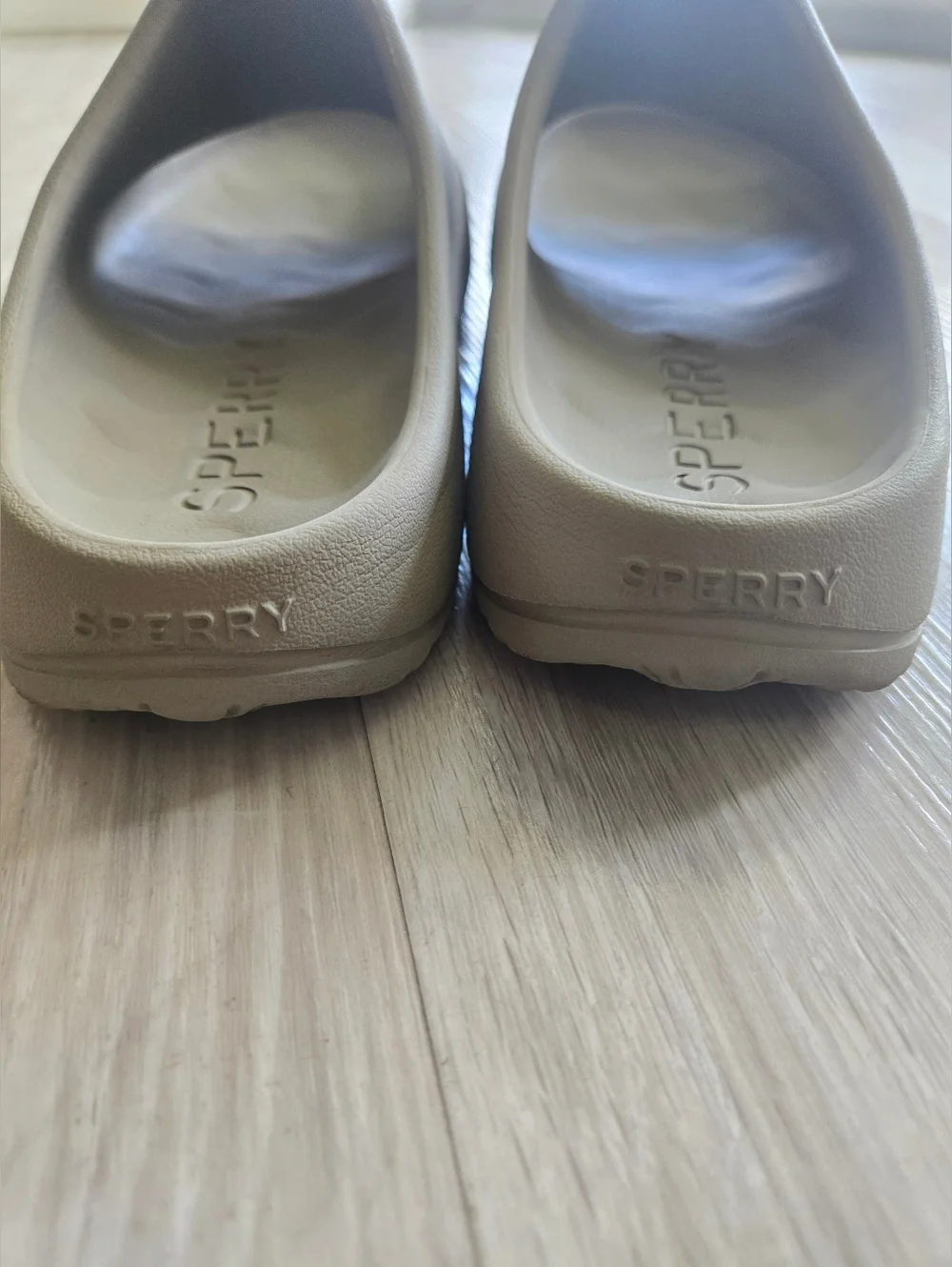 Sperry Mens Grey Windward Float Slide Slip-On Comfy Sandal Sz 11